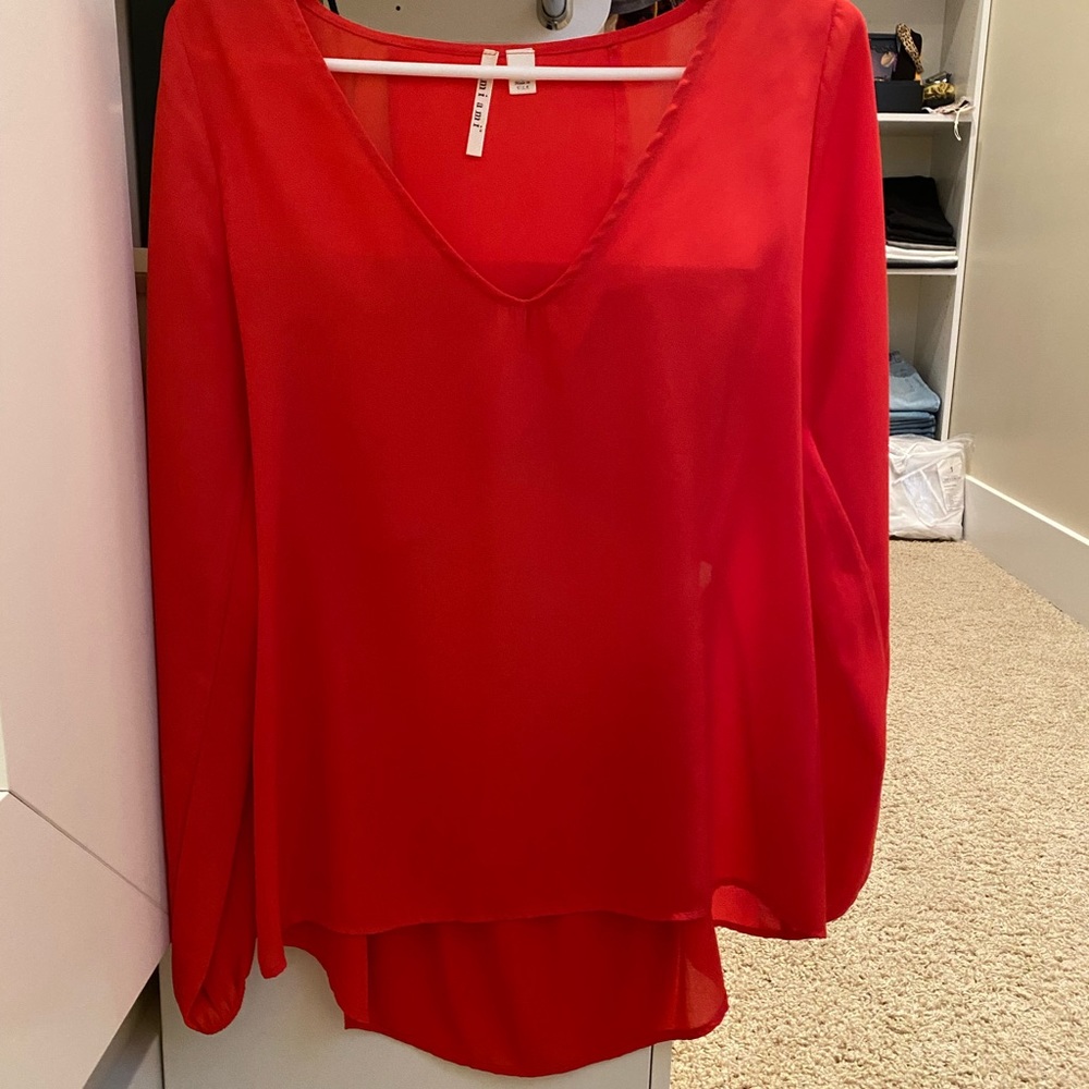 Miami Coral blouse